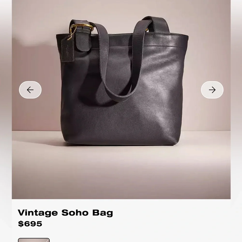 Vintage‎ Coach SoHo XL Duffle